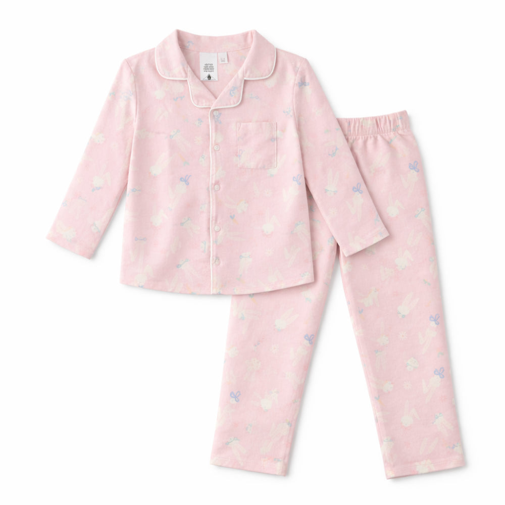 Hoppy Times Kids Easter Kids PJ's - BUNNY PINK